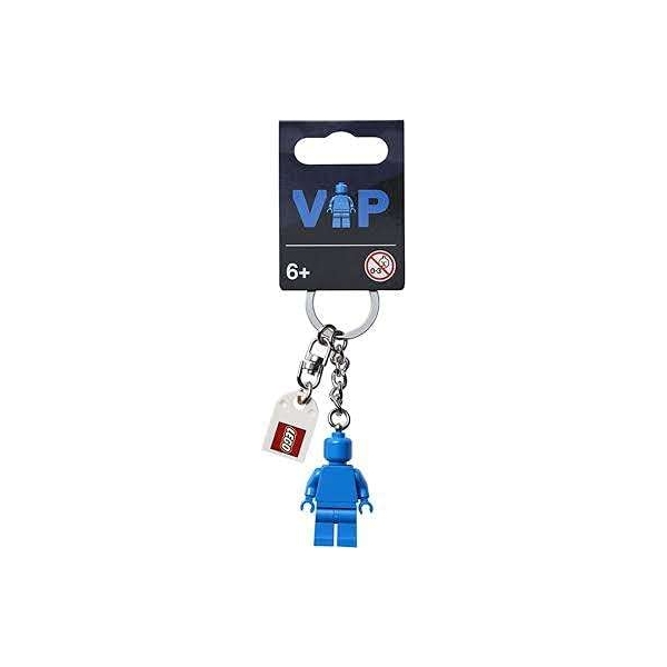 LEGO Classic VIP Blue Minifigure Keychain 854090