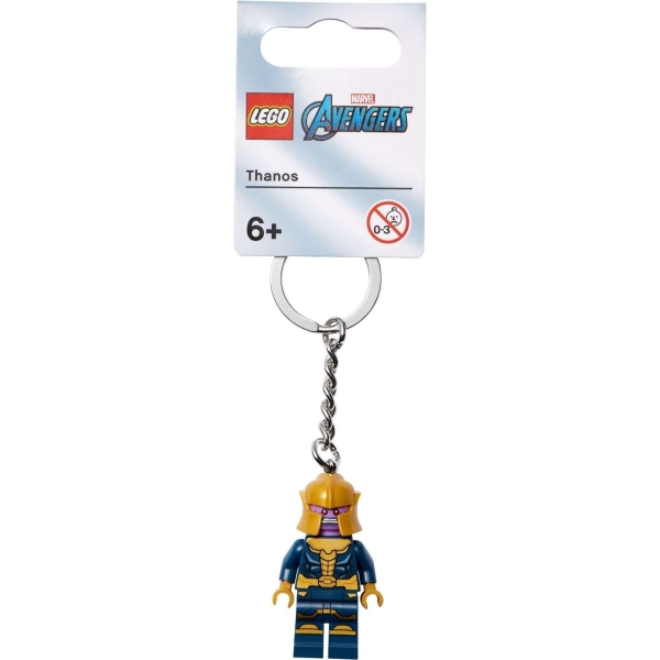 LEGO Super Heroes Thanos Minifigure keyring / keychain 854078