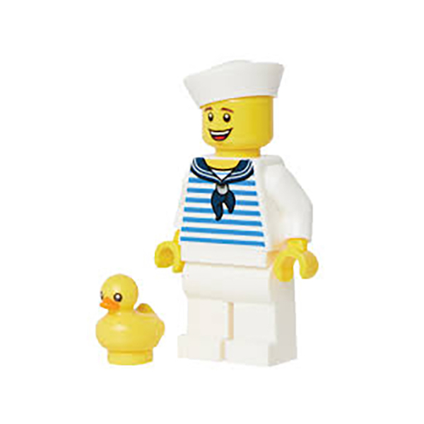LEGO City Sailor with Rubber Duck Minifigure 2023 BAM