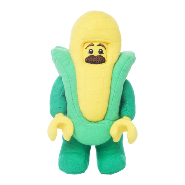 LEGO Minifigure SMALL Plush Corn Cob Guy Minifig Series Teddy - Manhattan Toy