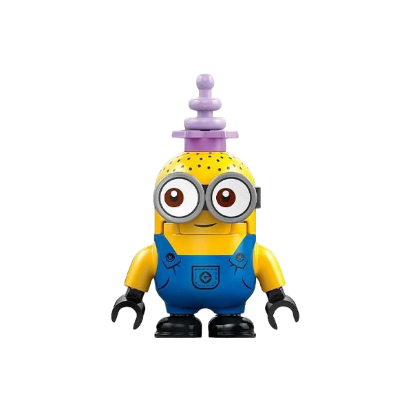 LEGO Despicable Me Minion Phil with Party Hat Minifigure from 75581