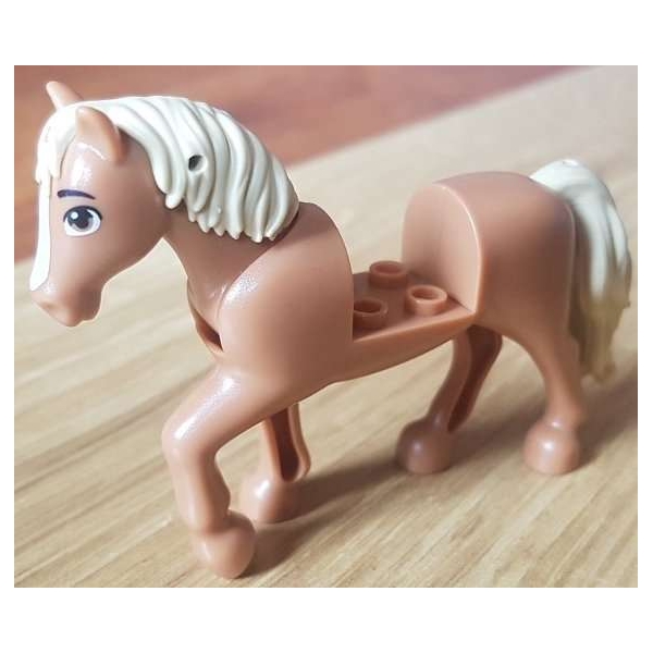 LEGO Animal Friends Medium Nougat Horse with Tan Tail and Mane Minifigure