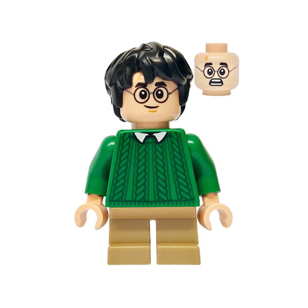 LEGO Harry Potter Green Sweater and Short legs Minifigure from 76428