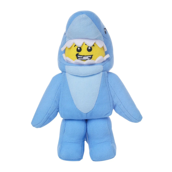 LEGO Minifigure SMALL Plush Shark Suit Guy Minifig Series Teddy - Manhattan Toy