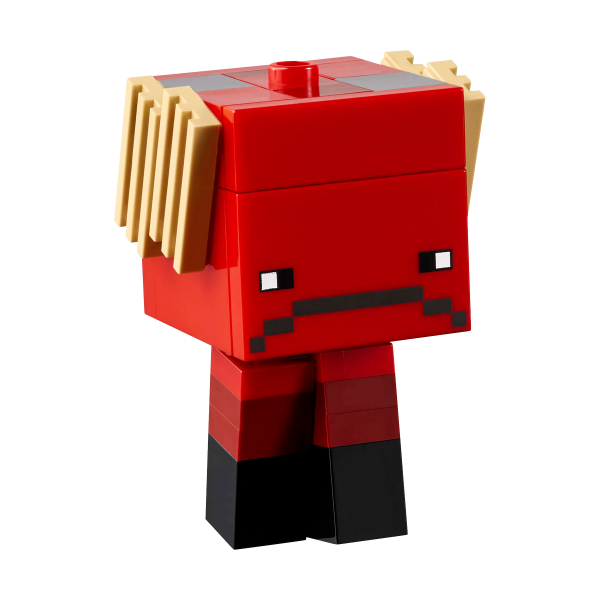 LEGO Minecraft Strider Brick Built Minifigure from 21266