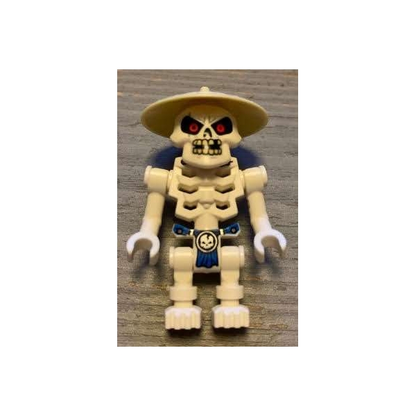 LEGO Ninjago Wyplash Skeleton Blue Sash Minifigure from 112114