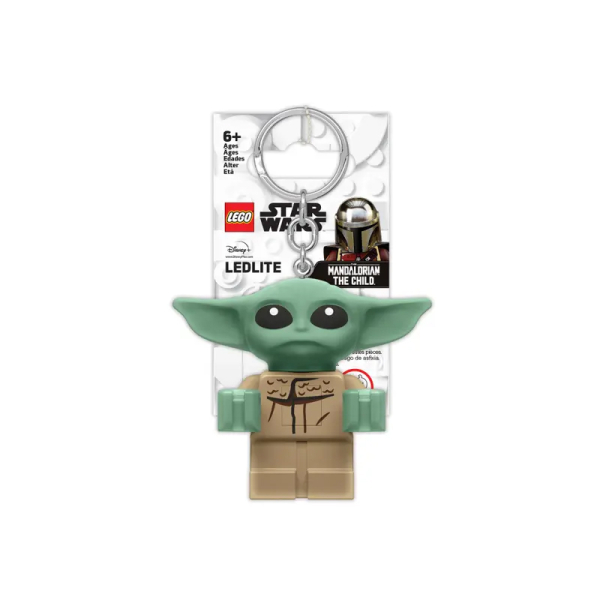 LEGO Star Wars Baby Yoda Grogu The Child LEGO Minifigure Key Light Keyring