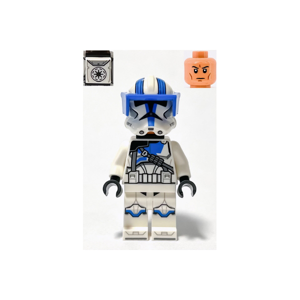 LEGO Star Wars Clone Heavy Trooper 501st Legion Minifigure from 75345