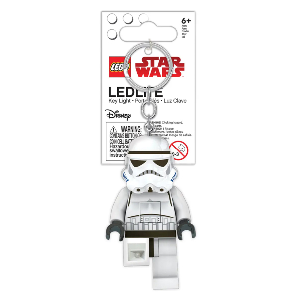 LEGO Star Wars Stormtrooper Minifigure Key Light (Keyring / Keychain)