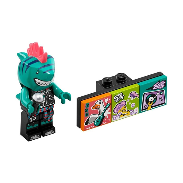 Shark Singer LEGO VIDIYO Bandmates Series 1 LEGO Minifigures 43101